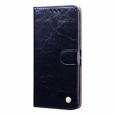 Handytasche Stand Schutzhülle Flip Leder Hülle L22 für Samsung Galaxy A41 Schwarz