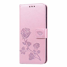 Handytasche Stand Schutzhülle Flip Leder Hülle L23 für Samsung Galaxy A41 Rosa