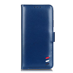 Handytasche Stand Schutzhülle Flip Leder Hülle L23 für Samsung Galaxy A51 5G Blau