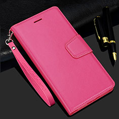 Handytasche Stand Schutzhülle Flip Leder Hülle L24 für Samsung Galaxy A41 Pink