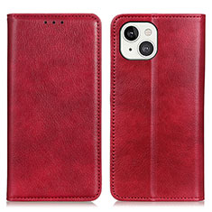 Handytasche Stand Schutzhülle Flip Leder Hülle L25 für Apple iPhone 13 Mini Rot