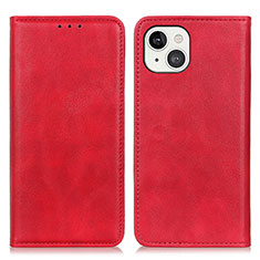 Handytasche Stand Schutzhülle Flip Leder Hülle L26 für Apple iPhone 13 Mini Rot