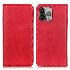 Handytasche Stand Schutzhülle Flip Leder Hülle L26 für Apple iPhone 13 Pro Rot