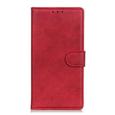 Handytasche Stand Schutzhülle Flip Leder Hülle L26 für Realme C11 Rot