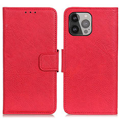 Handytasche Stand Schutzhülle Flip Leder Hülle L27 für Apple iPhone 13 Pro Rot