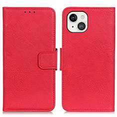 Handytasche Stand Schutzhülle Flip Leder Hülle L27 für Apple iPhone 13 Rot