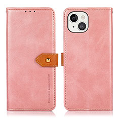 Handytasche Stand Schutzhülle Flip Leder Hülle L29 für Apple iPhone 13 Rosegold