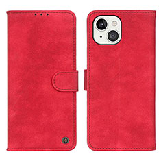 Handytasche Stand Schutzhülle Flip Leder Hülle L30 für Apple iPhone 13 Rot