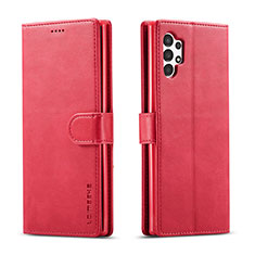 Handytasche Stand Schutzhülle Flip Leder Hülle LC1 für Samsung Galaxy A13 4G Pink