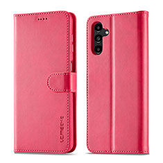 Handytasche Stand Schutzhülle Flip Leder Hülle LC1 für Samsung Galaxy A13 5G Pink