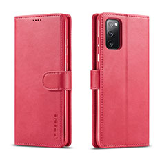 Handytasche Stand Schutzhülle Flip Leder Hülle LC1 für Samsung Galaxy M52 5G Pink