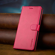 Handytasche Stand Schutzhülle Flip Leder Hülle LC2 für Xiaomi Redmi 13C Pink