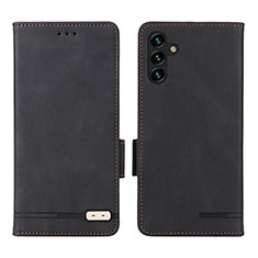 Handytasche Stand Schutzhülle Flip Leder Hülle LZ1 für Samsung Galaxy A04s Schwarz