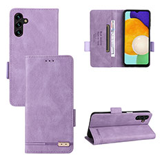 Handytasche Stand Schutzhülle Flip Leder Hülle LZ3 für Samsung Galaxy A04s Violett