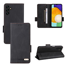 Handytasche Stand Schutzhülle Flip Leder Hülle LZ3 für Samsung Galaxy A13 5G Schwarz