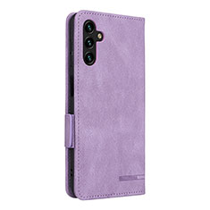 Handytasche Stand Schutzhülle Flip Leder Hülle LZ4 für Samsung Galaxy A04s Violett