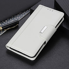 Handytasche Stand Schutzhülle Flip Leder Hülle M01L für OnePlus 9 5G Weiß