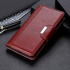 Handytasche Stand Schutzhülle Flip Leder Hülle M01L für Sony Xperia Ace II Braun