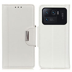 Handytasche Stand Schutzhülle Flip Leder Hülle M01L für Xiaomi Mi 11 Ultra 5G Weiß