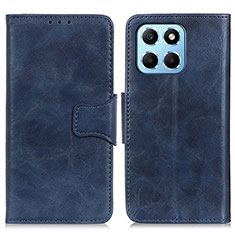 Handytasche Stand Schutzhülle Flip Leder Hülle M02L für Huawei Honor 70 Lite 5G Blau