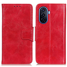 Handytasche Stand Schutzhülle Flip Leder Hülle M02L für Huawei Nova Y70 Rot