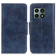 Handytasche Stand Schutzhülle Flip Leder Hülle M02L für OnePlus 10 Pro 5G Blau