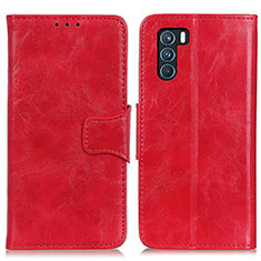 Handytasche Stand Schutzhülle Flip Leder Hülle M02L für Oppo K9 Pro 5G Rot