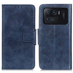 Handytasche Stand Schutzhülle Flip Leder Hülle M02L für Xiaomi Mi 11 Ultra 5G Blau