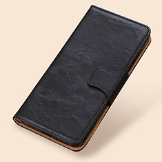 Handytasche Stand Schutzhülle Flip Leder Hülle M02L für Xiaomi Poco M3 Schwarz