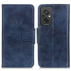 Handytasche Stand Schutzhülle Flip Leder Hülle M02L für Xiaomi Redmi 11 Prime 4G Blau