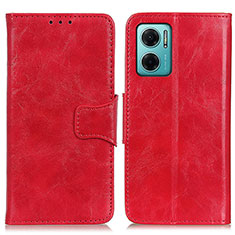 Handytasche Stand Schutzhülle Flip Leder Hülle M02L für Xiaomi Redmi Note 11E 5G Rot