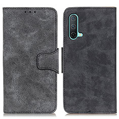 Handytasche Stand Schutzhülle Flip Leder Hülle M03L für OnePlus Nord CE 5G Schwarz