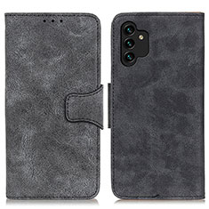 Handytasche Stand Schutzhülle Flip Leder Hülle M03L für Samsung Galaxy A04s Schwarz