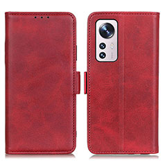 Handytasche Stand Schutzhülle Flip Leder Hülle M03L für Xiaomi Mi 12S Pro 5G Rot