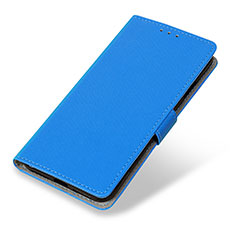 Handytasche Stand Schutzhülle Flip Leder Hülle M04L für Motorola Moto Edge S30 5G Blau