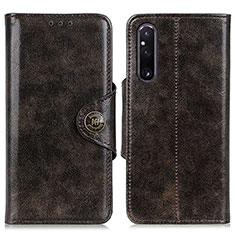 Handytasche Stand Schutzhülle Flip Leder Hülle M04L für Sony Xperia 1 V Bronze