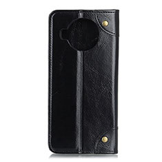 Handytasche Stand Schutzhülle Flip Leder Hülle M04L für Xiaomi Mi 10i 5G Schwarz