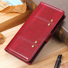 Handytasche Stand Schutzhülle Flip Leder Hülle M04L für Xiaomi Redmi Note 8 (2021) Rot