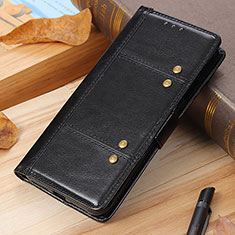 Handytasche Stand Schutzhülle Flip Leder Hülle M06L für Samsung Galaxy A03s Schwarz