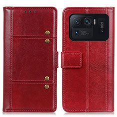 Handytasche Stand Schutzhülle Flip Leder Hülle M06L für Xiaomi Mi 11 Ultra 5G Rot