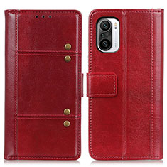 Handytasche Stand Schutzhülle Flip Leder Hülle M06L für Xiaomi Mi 11i 5G Rot