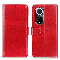 Handytasche Stand Schutzhülle Flip Leder Hülle M07L für Huawei Honor 50 5G Rot