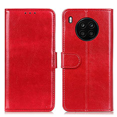 Handytasche Stand Schutzhülle Flip Leder Hülle M07L für Huawei Honor 50 Lite Rot