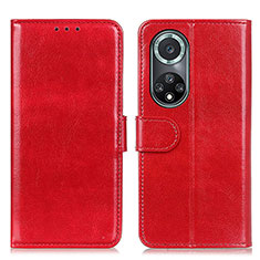 Handytasche Stand Schutzhülle Flip Leder Hülle M07L für Huawei Honor 50 Pro 5G Rot