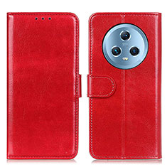 Handytasche Stand Schutzhülle Flip Leder Hülle M07L für Huawei Honor Magic5 5G Rot