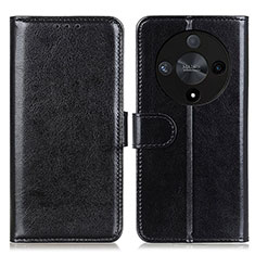 Handytasche Stand Schutzhülle Flip Leder Hülle M07L für Huawei Honor Magic6 Lite 5G Schwarz