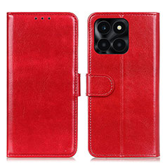 Handytasche Stand Schutzhülle Flip Leder Hülle M07L für Huawei Honor X8b Rot