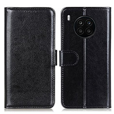 Handytasche Stand Schutzhülle Flip Leder Hülle M07L für Huawei Nova 8i Schwarz