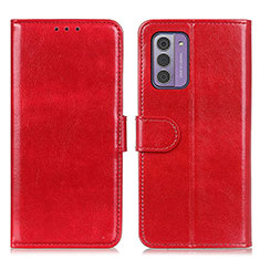 Handytasche Stand Schutzhülle Flip Leder Hülle M07L für Nokia G310 5G Rot