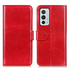 Handytasche Stand Schutzhülle Flip Leder Hülle M07L für OnePlus 9RT 5G Rot